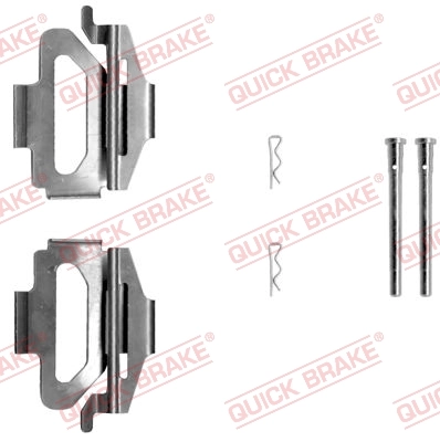 Accessory Kit, disc brake pad